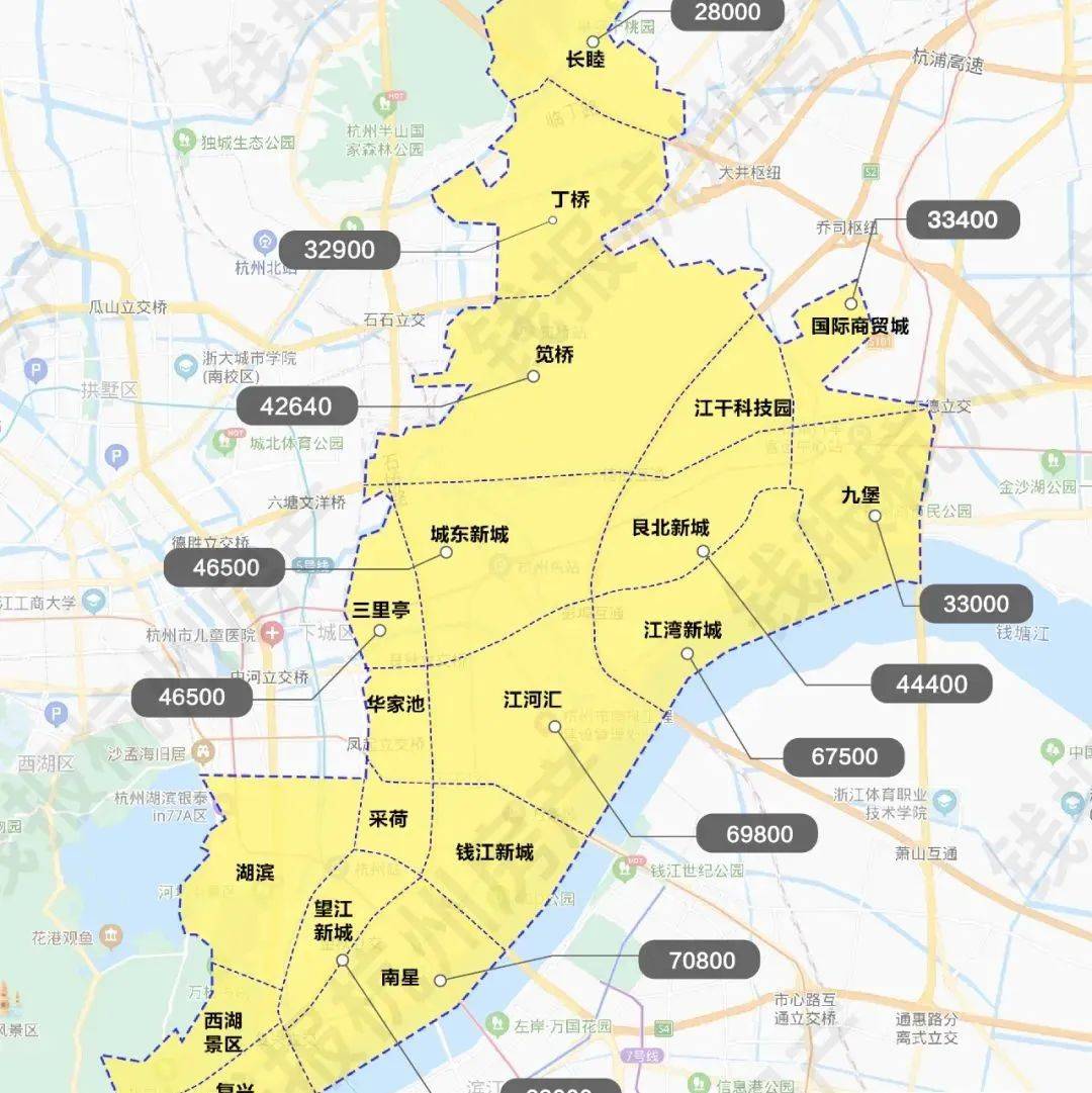 2022年杭州的房价已一清二楚！最全板块限价图请收好_工程_新房_项目
