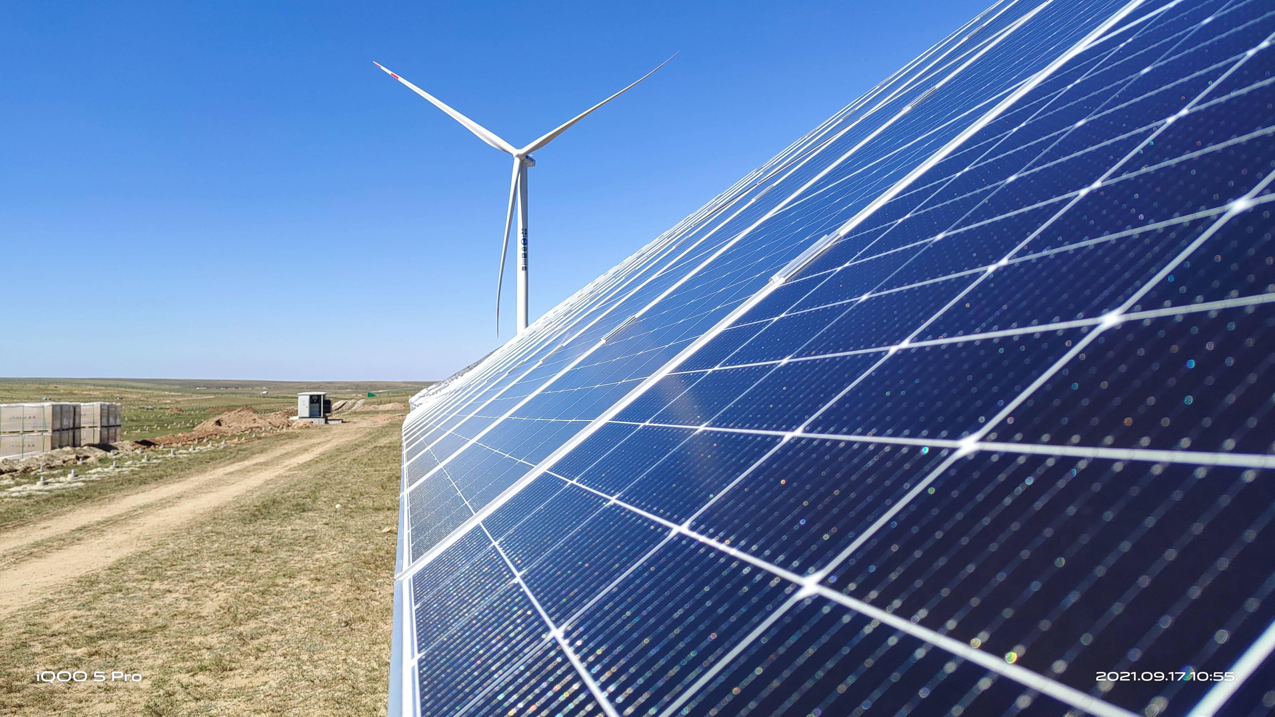 风光储一体化这座新能源场站实现储能配置最大