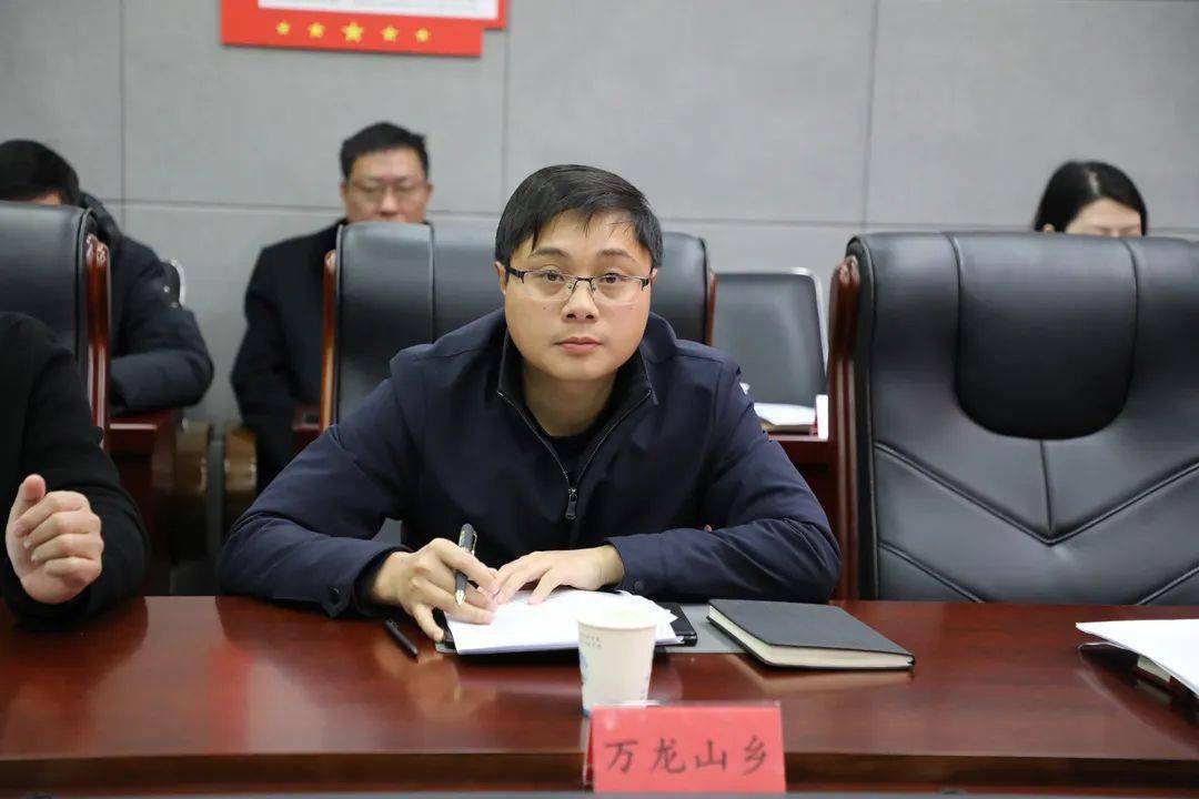 区领导陈耀,陈文宇,集团公司,万龙山乡,麻田镇主要负责人结合各自工作