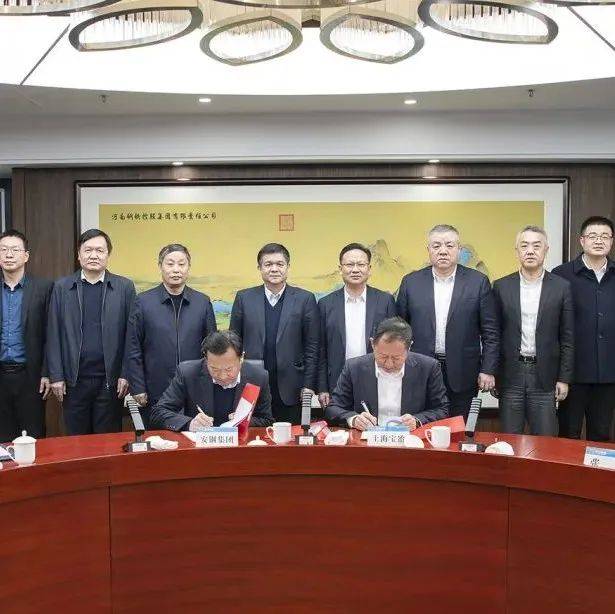 安钢与上海宝冶签订战略合作协议_冶金_信息网_成本