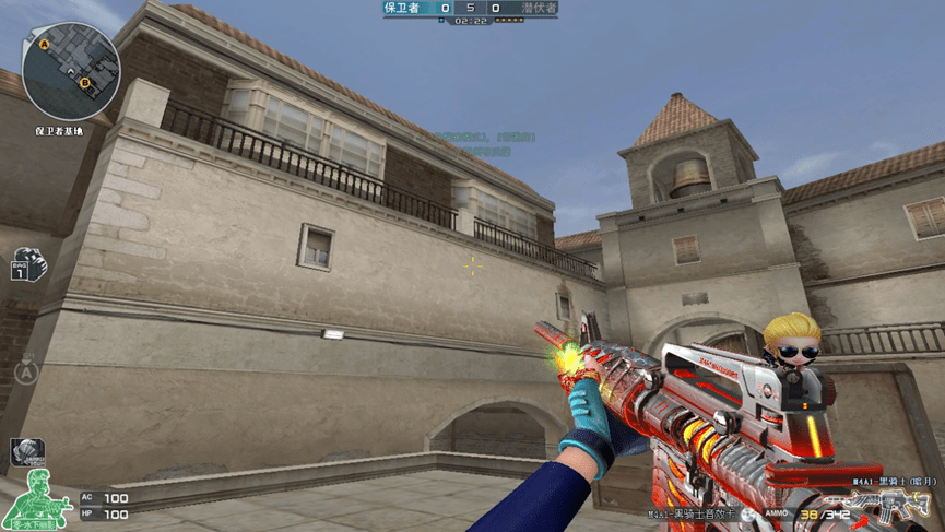 比如说早些的暗月系列皮肤,暗月皮肤的覆盖度在我们穿越火线的各类