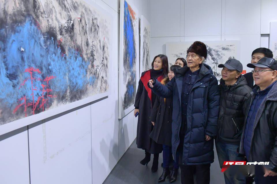 山水|湖南国画馆丨“仁者乐山·翰墨流传——刘善明画展”举行