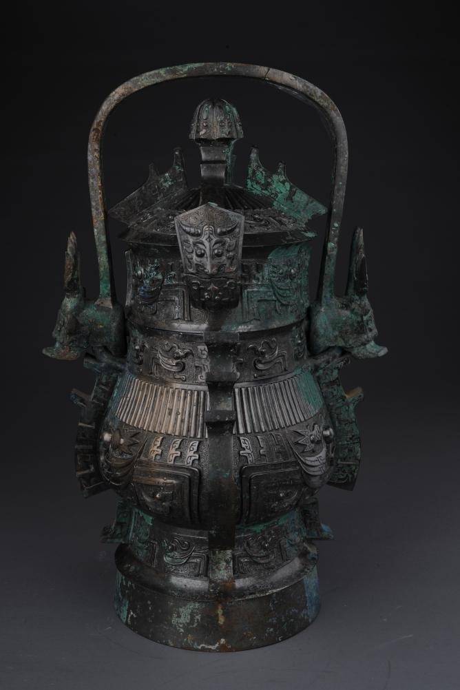 每日瑰宝西周铜户卣甲