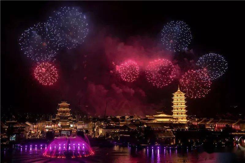 看闽侯丨璀璨浪漫的新年烟花祝福你收到了吗