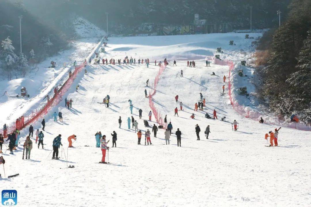 开门红！元旦小长假九宫山景区热“雪”沸腾