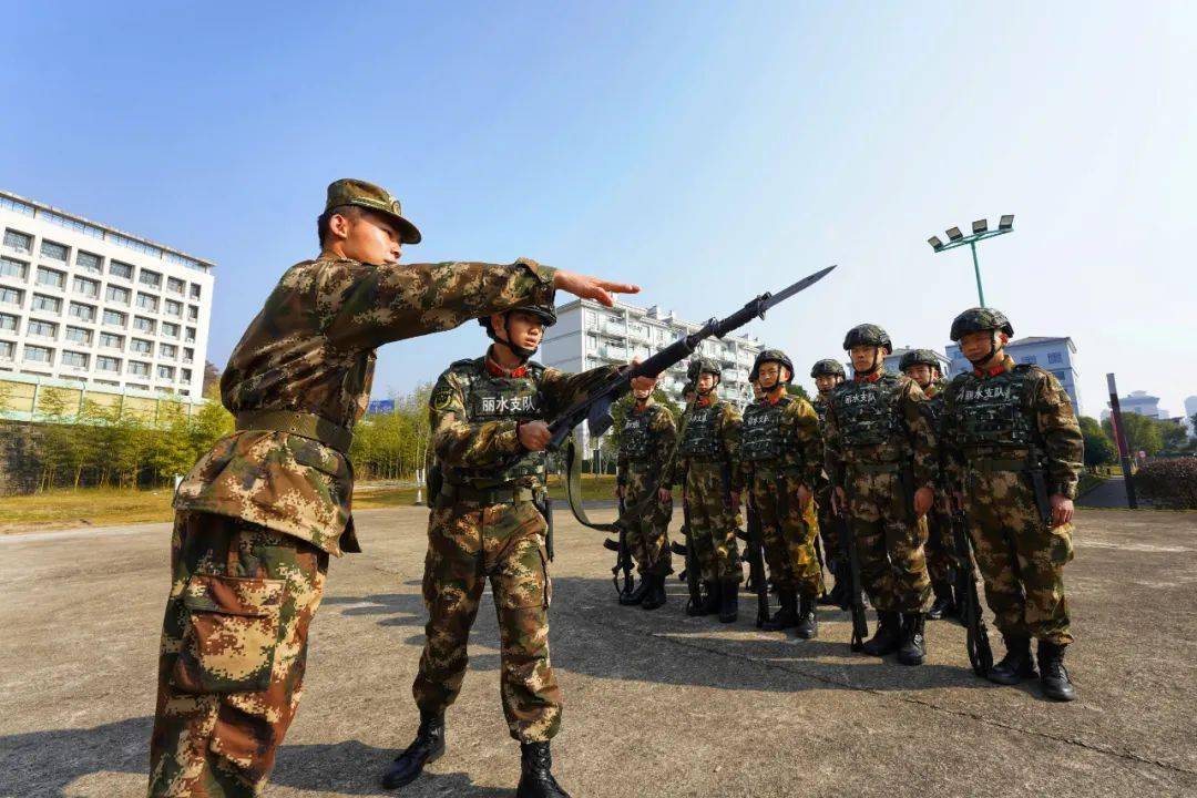 向战而行第81集团军某旅武警廊坊支队武警丽水支队武警黔西南支队