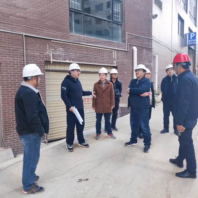 个旧市人民政府副市长邹文鸿到施工现场检查安全生产_金也添_相关_隆