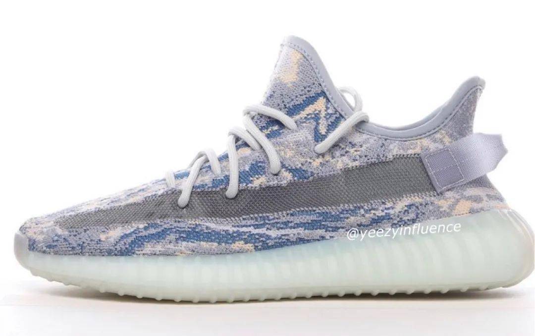 yeezy350冰蓝新设计即将发售mx系列第三款配色