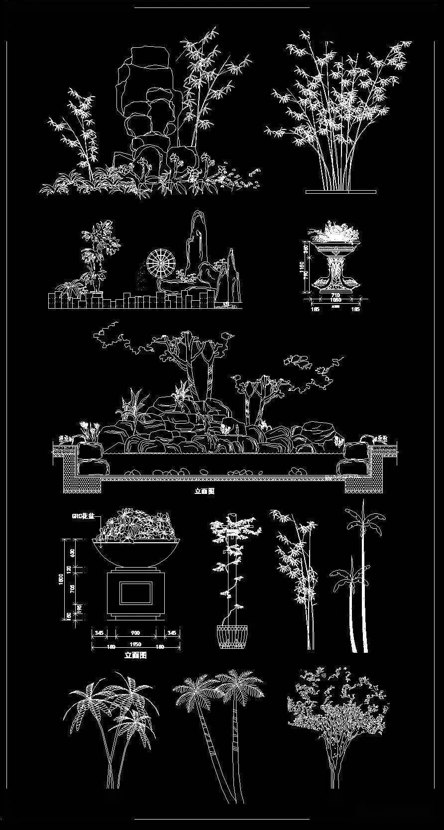 cad素材植物图片