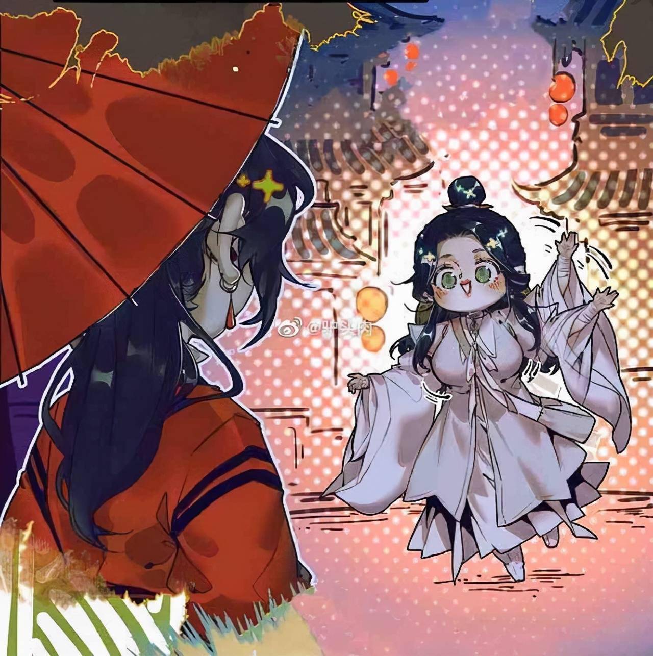 谢怜自嘲名场面来袭拒绝风信前女友骚扰扇中剑兰太泪目