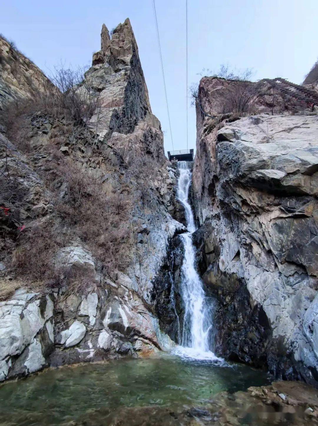 今日腊八神潭大峡谷邀您足不出户赏美景