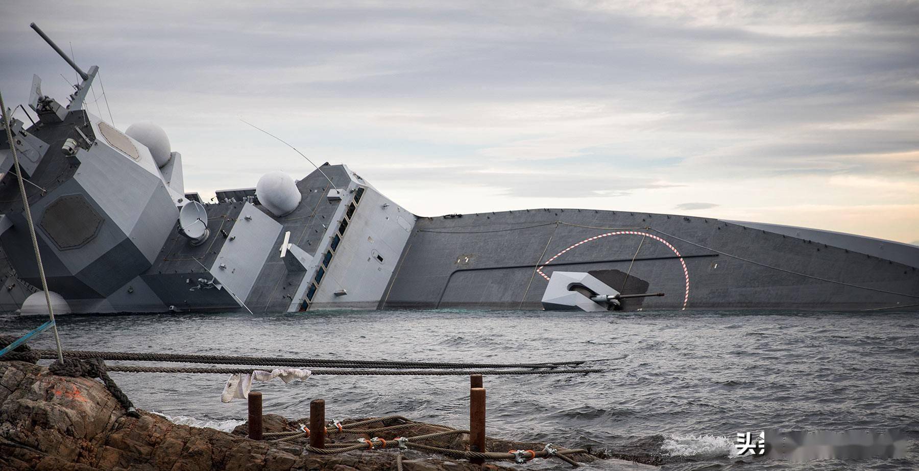 挪威英斯塔号护卫舰沉没最终调查报道出炉原因令人感慨
