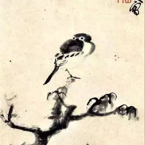 干货!写意花鸟画的用墨技法!_水墨_效果_清墨