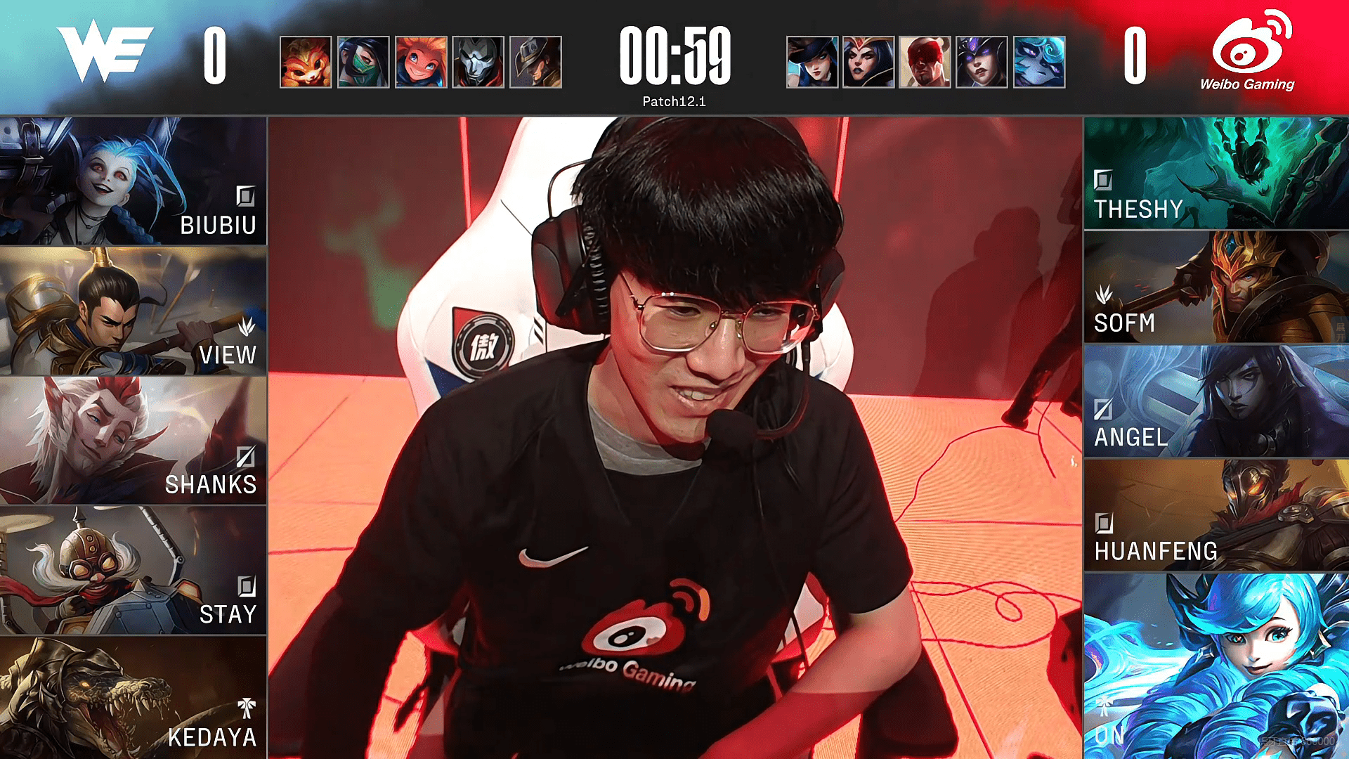 theshy首秀上演丝血反杀满血香克斯超神飞机无力回天