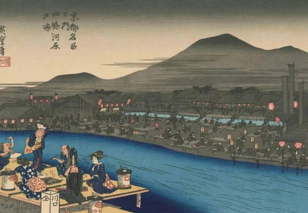 歌川广重:不止于浮华,画出充满空寂与乡愁的故土_浮世绘_东都_风景