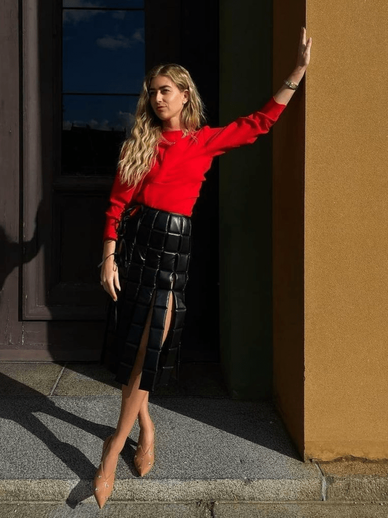 细节一身黑，换个穿法更时髦