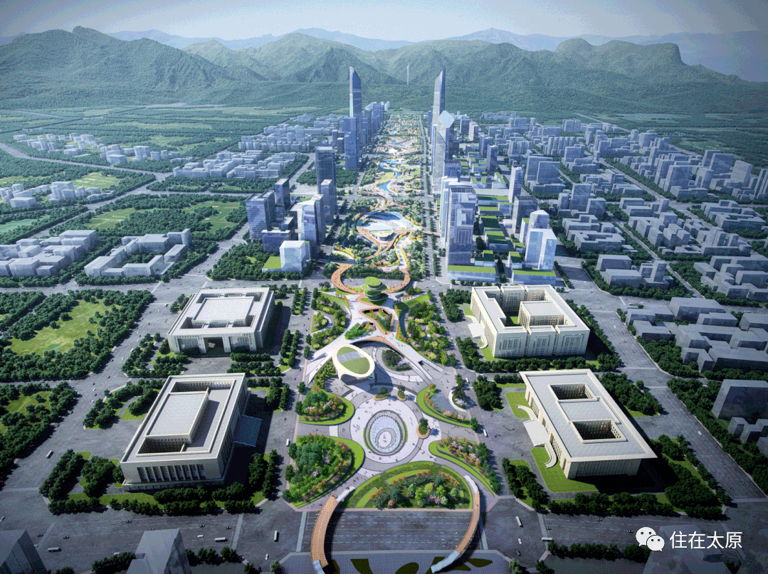 酷炫!太原的"中央公园" 长风公园概念规划曝光