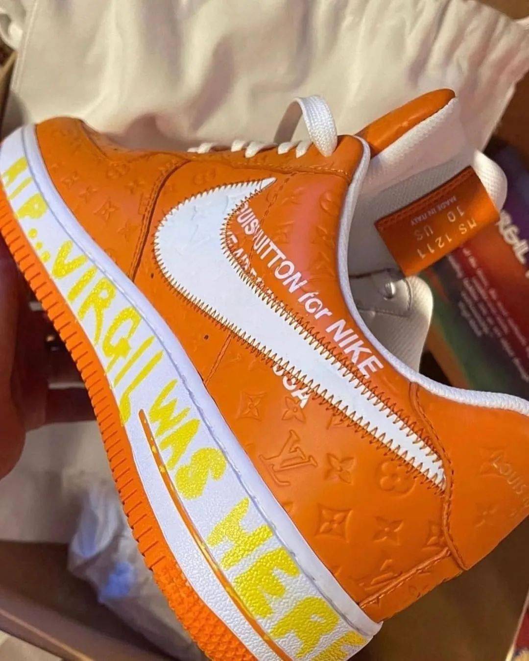 lv x af1又有新款公布_vigil_橙色_消息