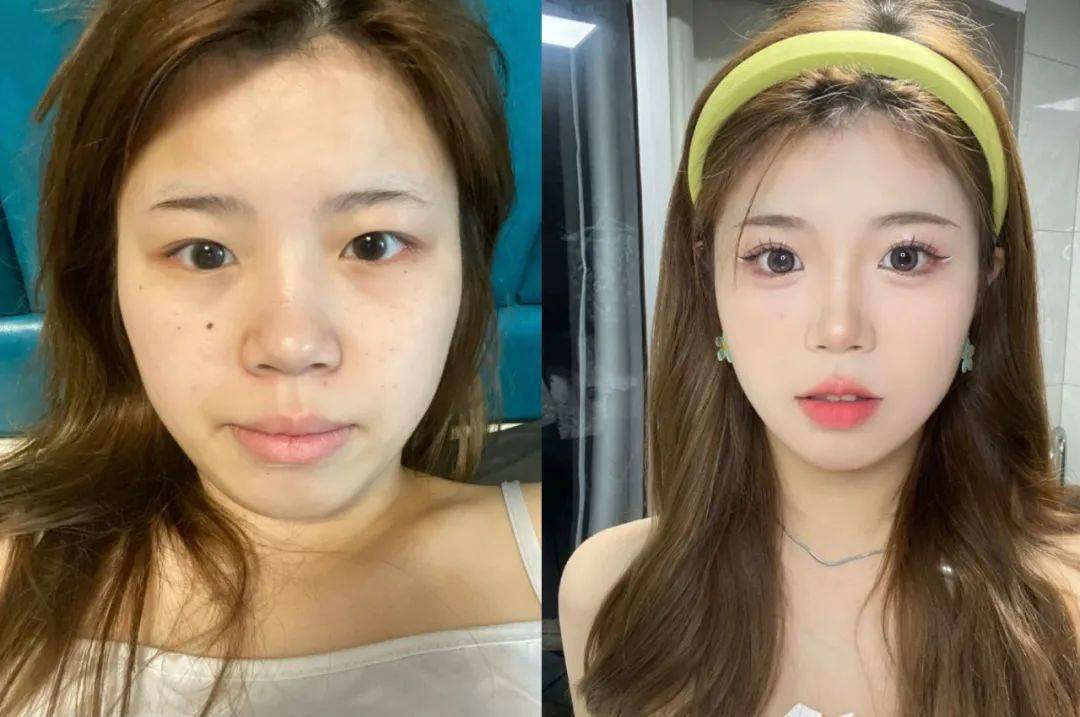 现实美妆博主回归现实，「换头术」到底是真是假？