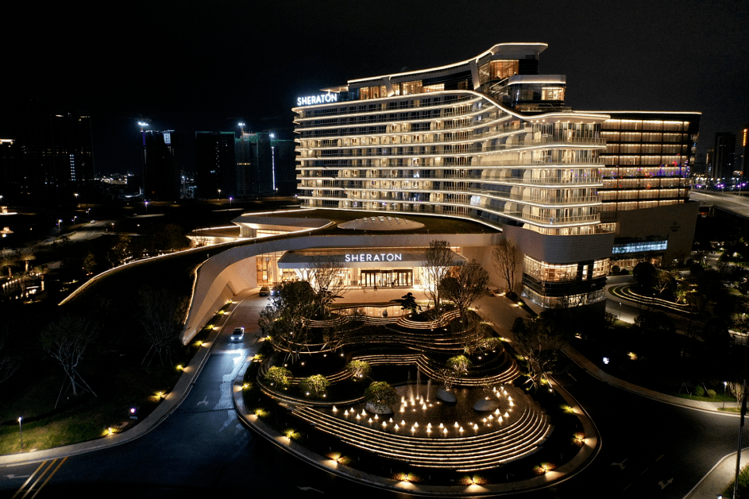 来肇庆过新年入住全新国际品牌肇庆喜来登酒店叹丰富自助晚餐四会奇石