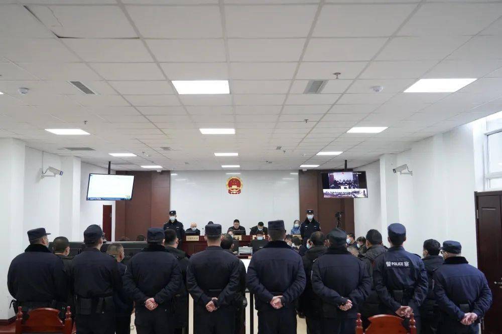 扫黑除恶龙口这15人涉寻衅滋事诈骗非法采矿等罪一案一审开庭