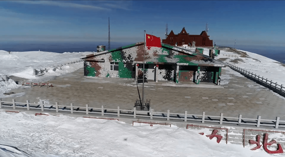 新春走基层|长白山天池:风雪边关的暖心哨所_郭艳龙_刘茂瑞_大风