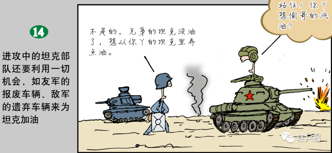 【漫画】二战德军装甲战术:进攻(8)