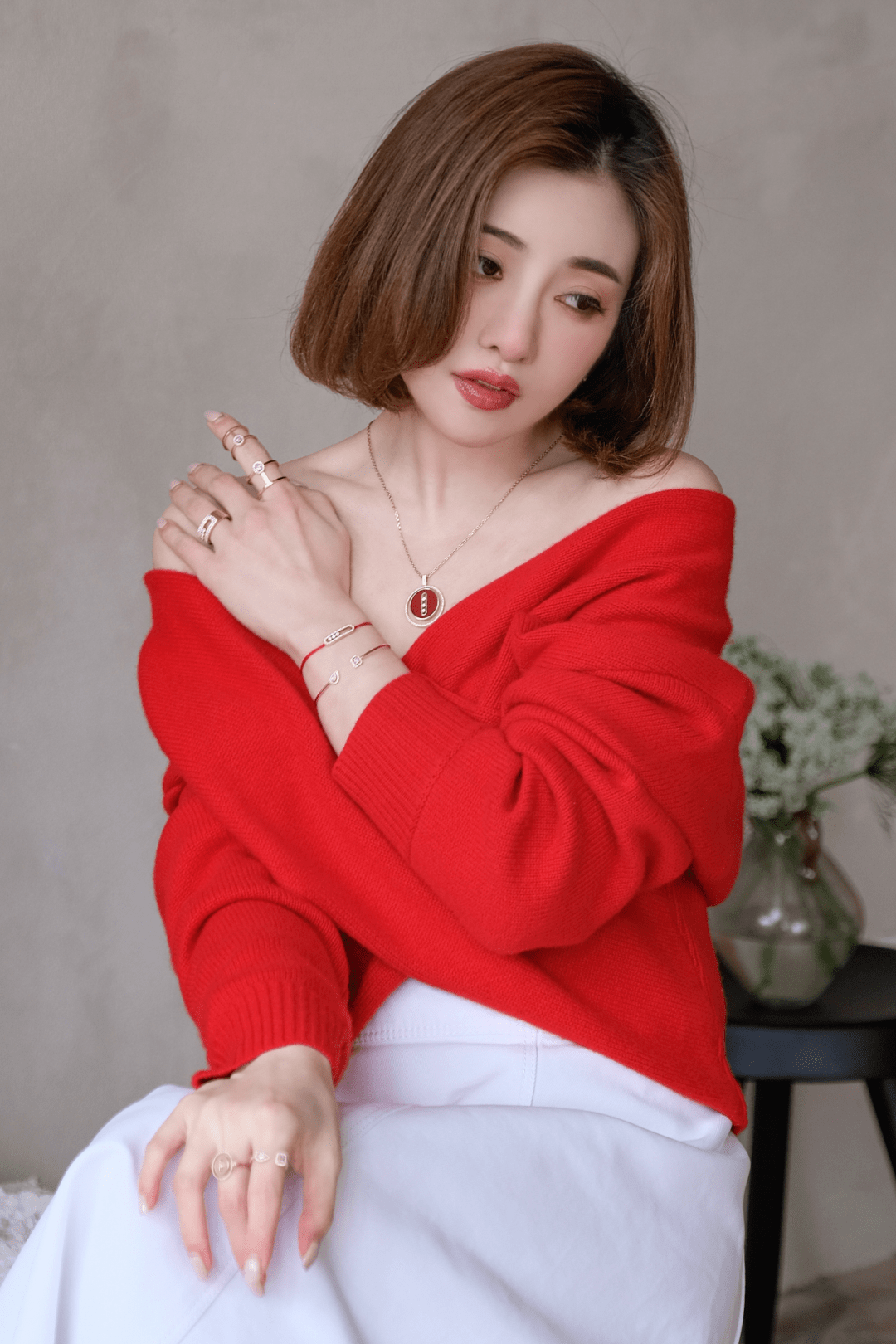 自由戴对首饰，全年自带女主光环 | @Messika