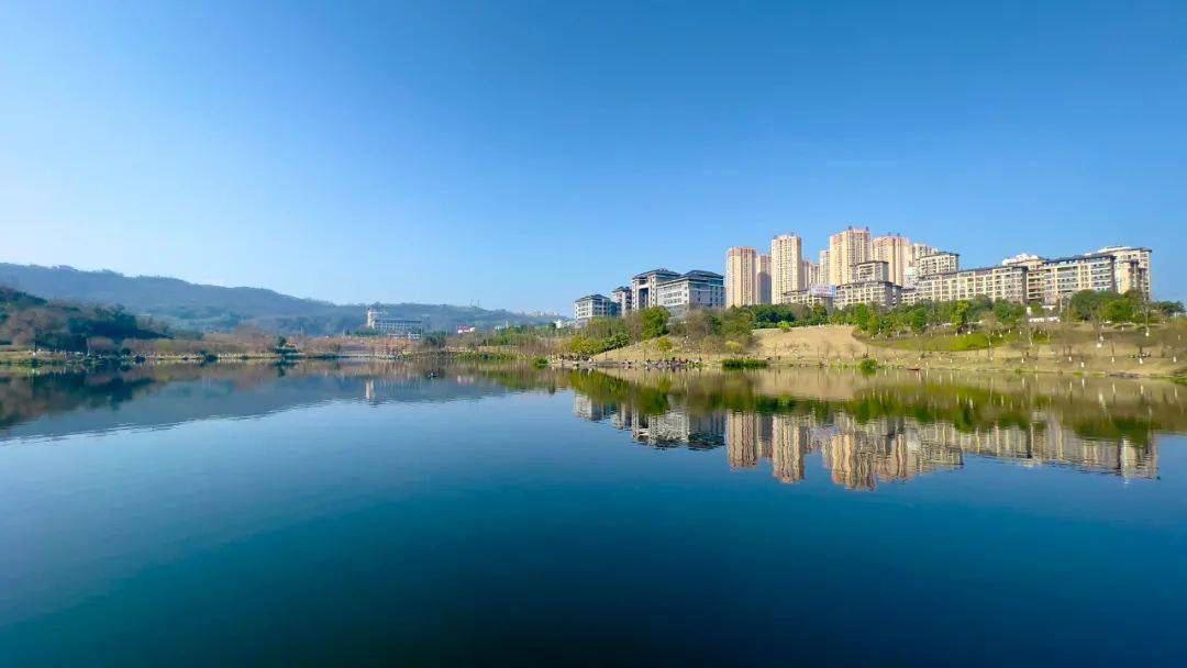 铜鼓湖湿地公园:天光 水影 邀你共徘徊_涪陵_内容_冬日