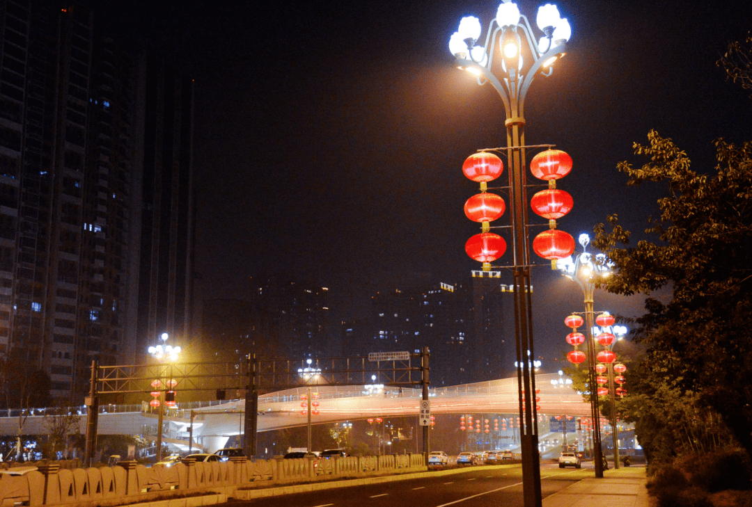 2021成都春节夜景图片