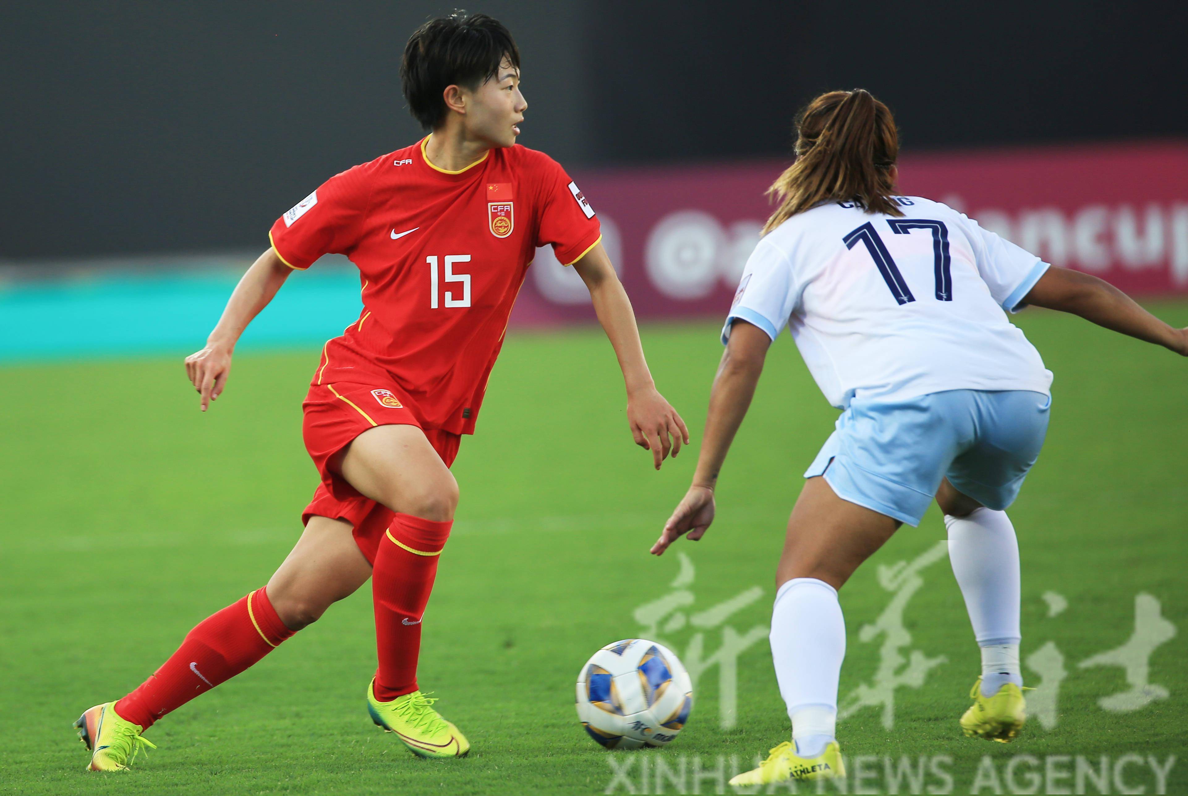 亚洲杯|足球——女足亚洲杯：中国队胜中国台北队