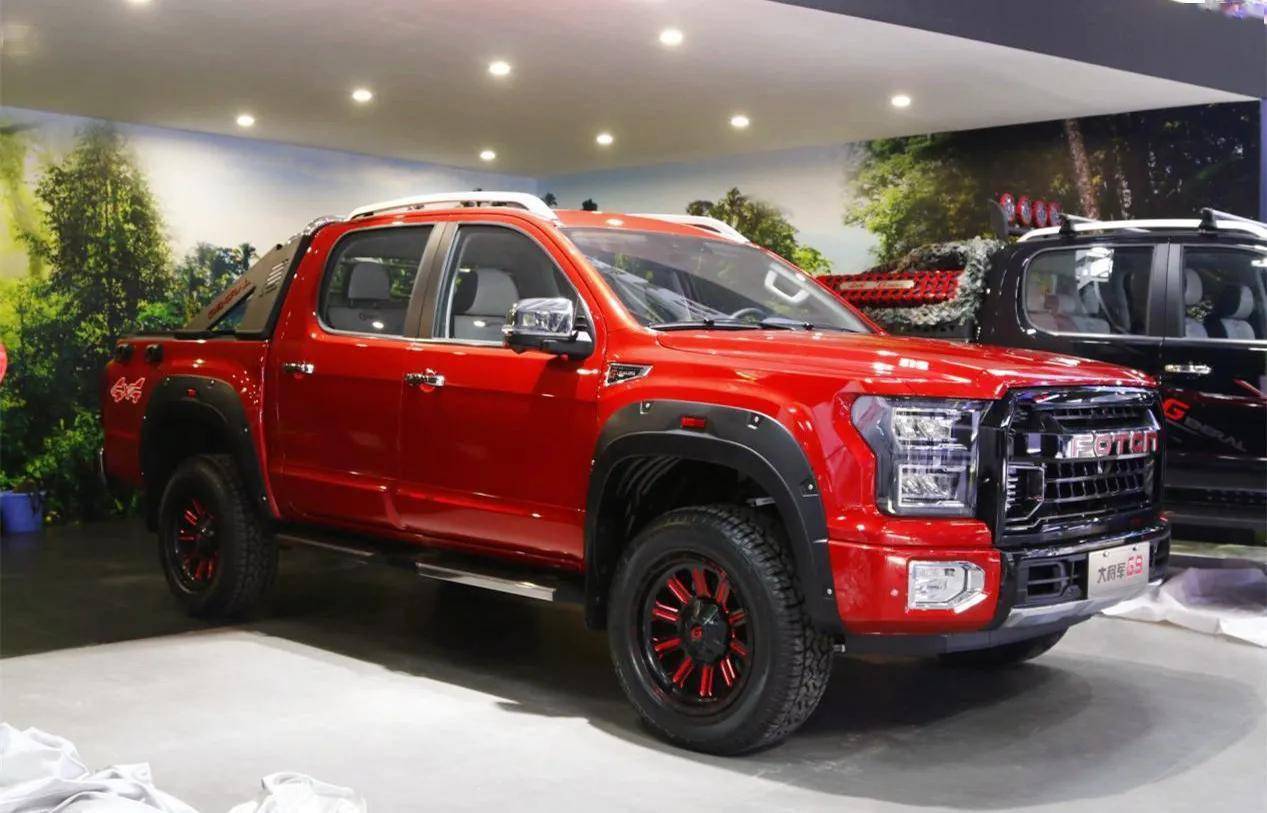 落地22万福田大将军g9正式到店配20t引擎还看啥福特猛禽