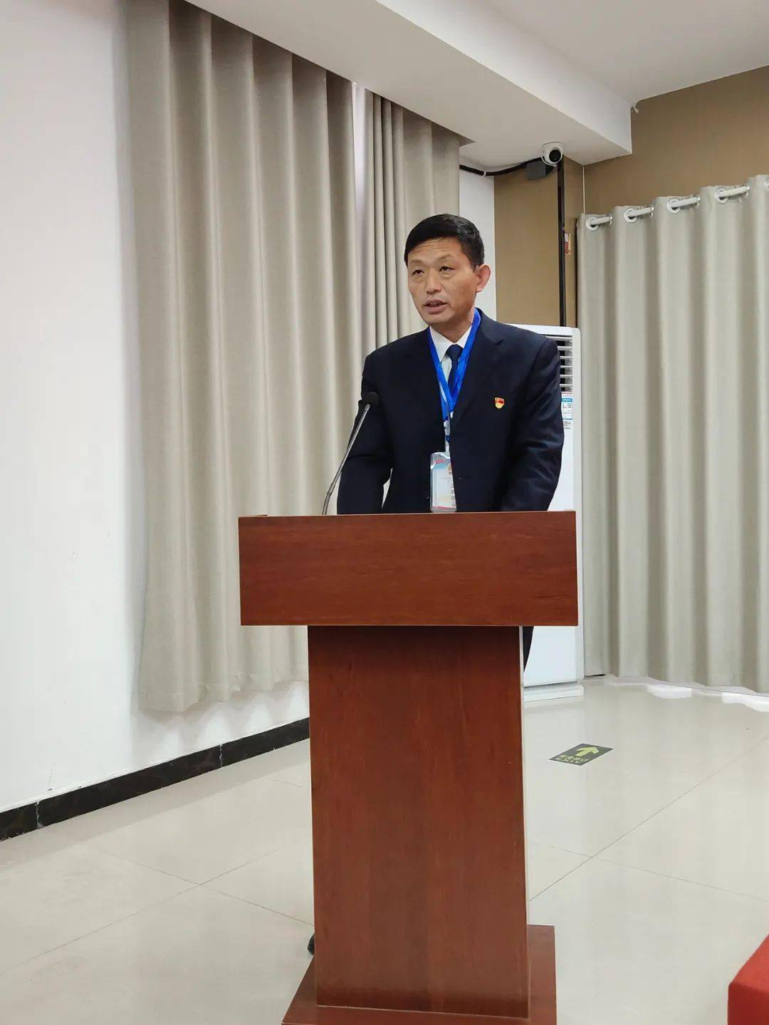 小留镇党委副书记,镇长刘德修同志作《小留镇政府工作报告》小留镇第