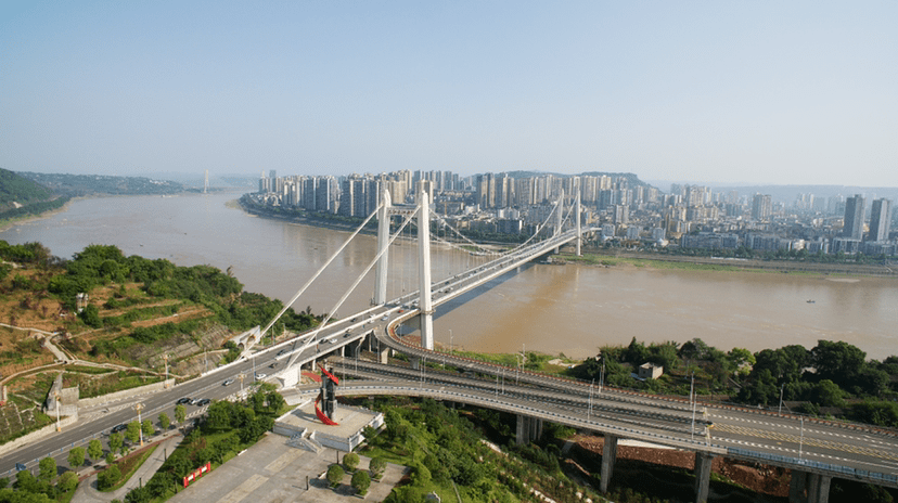 创下两项第一 重庆几江长江大桥荣获"詹天佑奖"_施工_江津区_华龙网