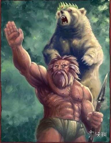 基斯里夫守护神——熊神厄孙俗话说"靠山吃山,靠水吃水",靠着冰天雪地
