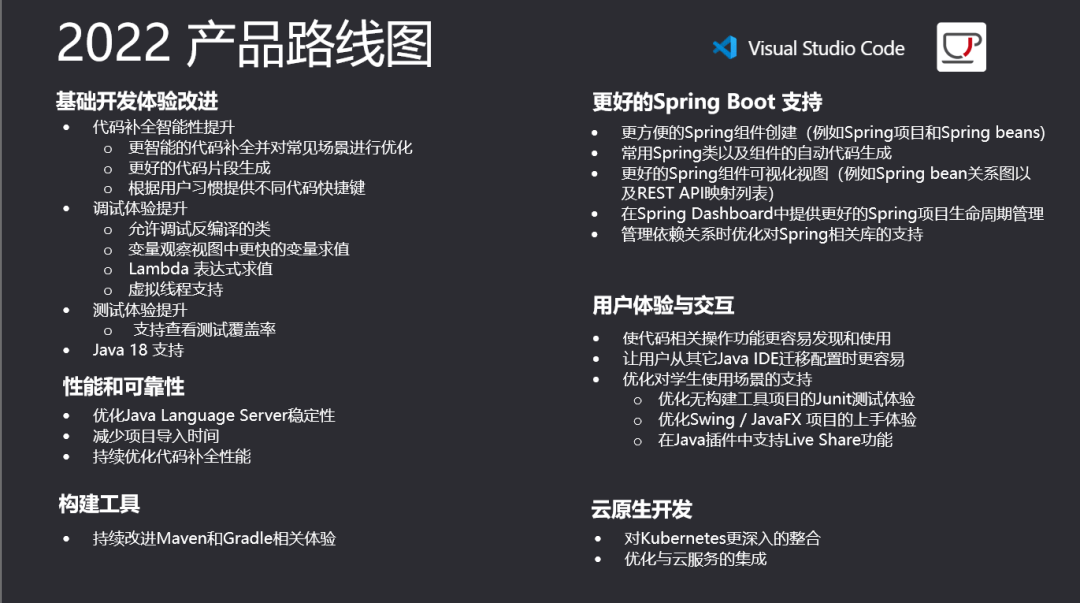 Visual Studio Code Java 2021年更新特性