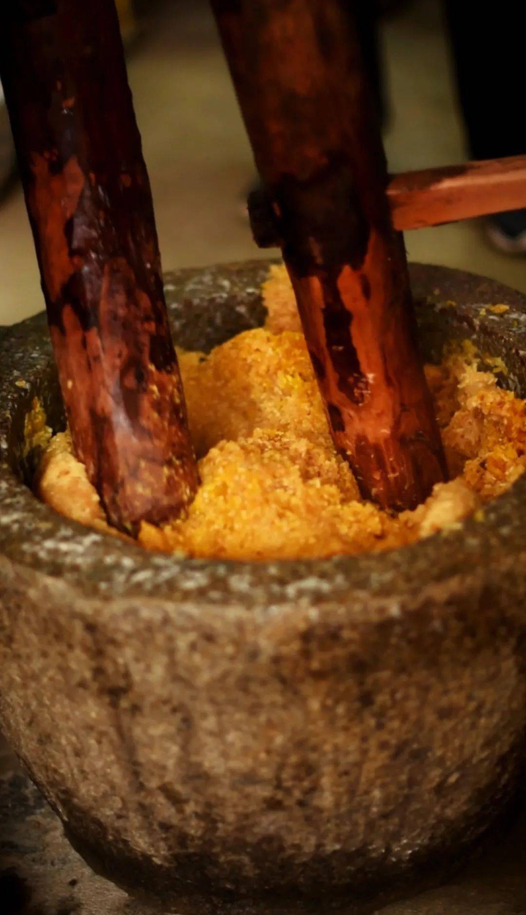 【定南年味】客家糯米糍粑_传统_美食_年货