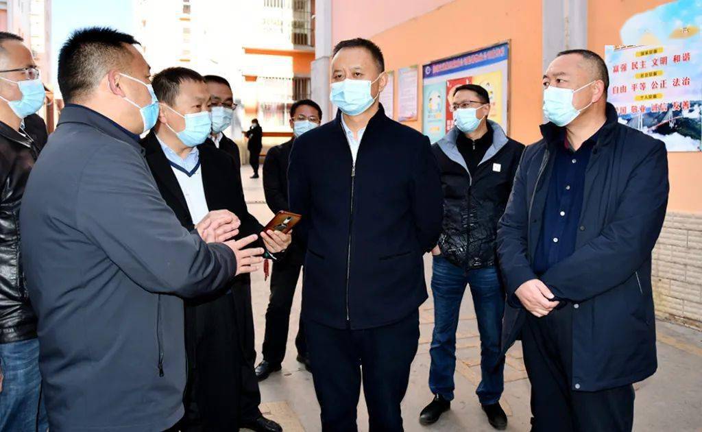 许韶发带队检查疫情防控 市场保供及春运安全工作_人员_管理_宣威