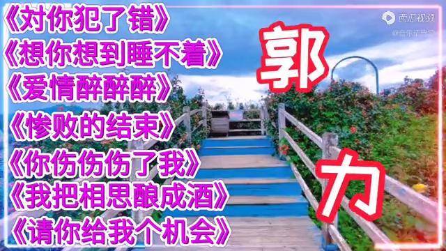 郭力好听情歌,首首超好听,听完还想听!_情歌_郭力