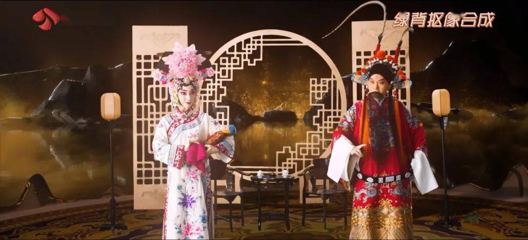 XR舞台、自由视角、虚拟拍摄、绿背抠像合成，这些舞台科技应用都在2022江苏卫视春晚