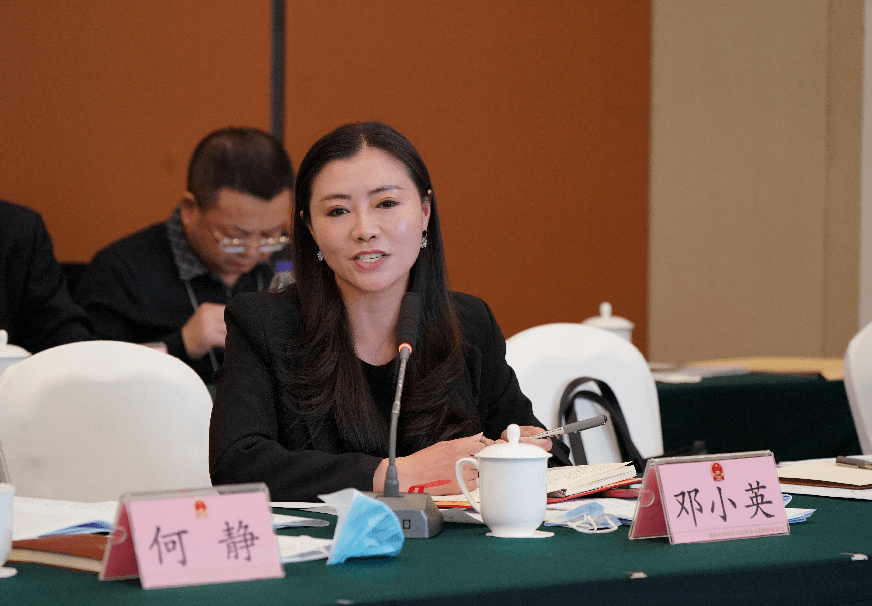 "成都市人大代表,双流区永安镇凤凰里社区专职第一书记邓小英表示