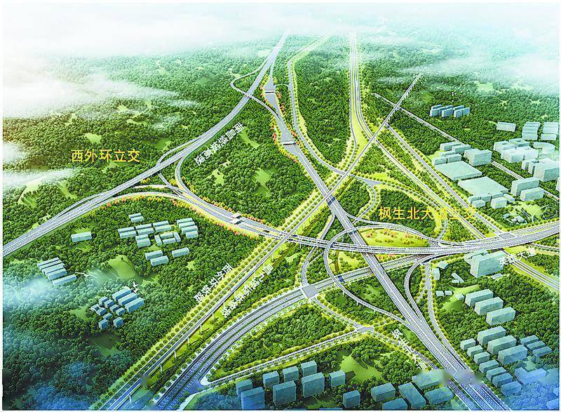 南昌北二环高速规划图图片