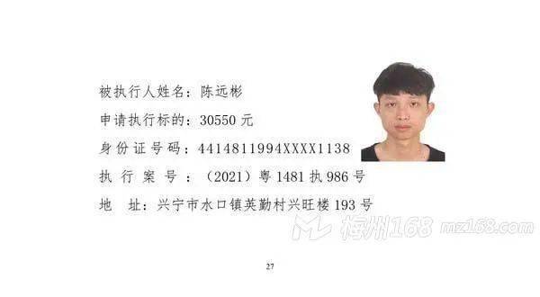 兴宁一批欠钱不还的人被曝光！（含多名罗浮人）