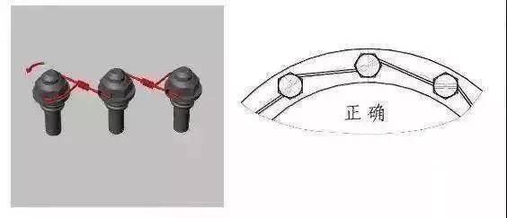 防松螺母安装方向图片图片