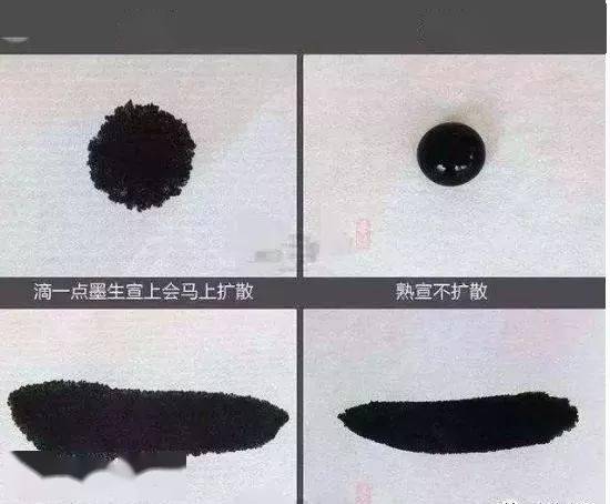 宣纸太洇墨怎么办?_墨汁_原因_速度