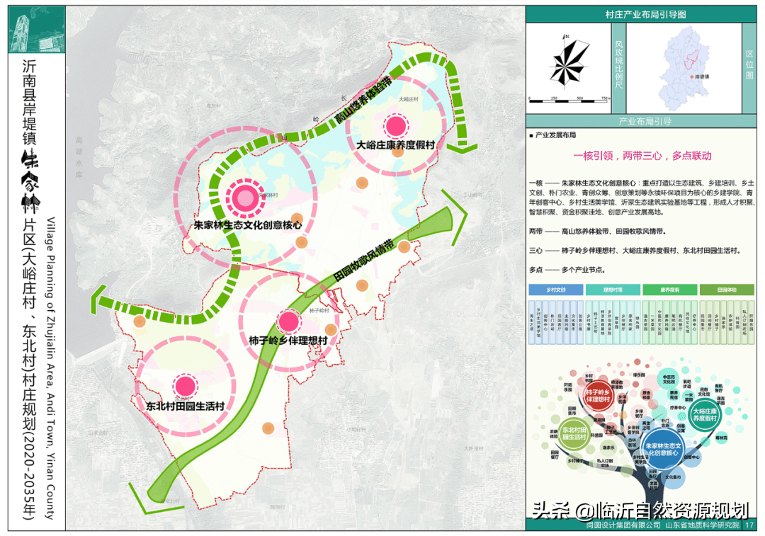 沂南县岸堤镇朱家林片区村庄规划入选全国国土空间规划实践优秀案例