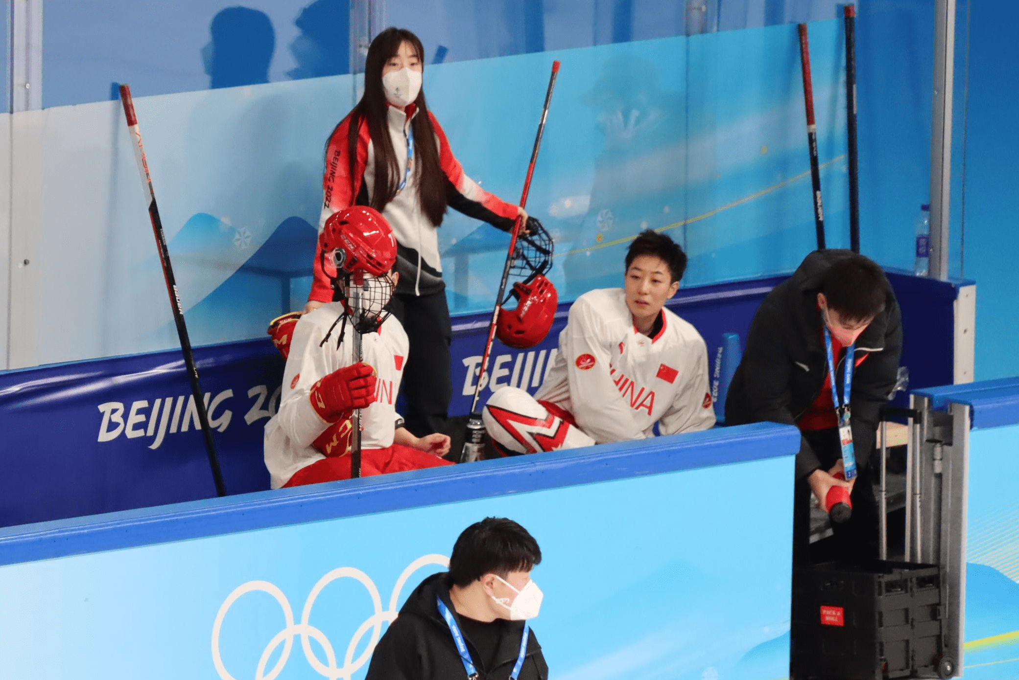 训练|五棵松体育中心这支除冰团队 看上去也是一道风景