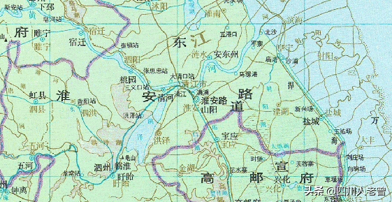 淮阴侯韩信故里淮安市建置沿革史:最大时1市12县