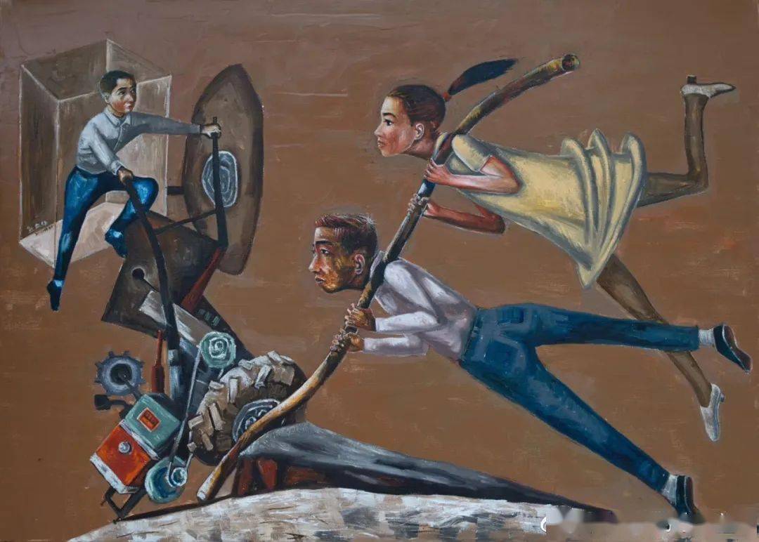 "疯子"艺术太疯狂,教授是真疯还是假疯?观众表示:完全看不懂