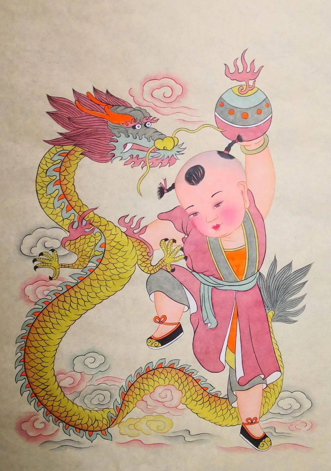 非遗贺岁夹江年画